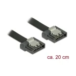 DeLock 7-Pin SATA III - 7-Pin SATA III Cable 0.20m Μαύρο (83839) 83839