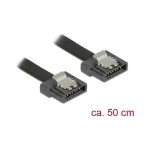 DeLock 7-Pin SATA III - 7-Pin SATA III Cable 50cm Μαύρο (83841) 83841
