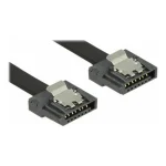 DeLock 7-Pin SATA III - 7-Pin SATA III Cable 50cm Μαύρο (83841) 83841 - Image 2