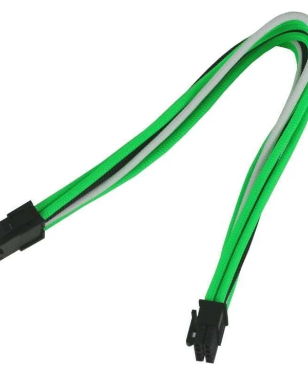 Nanoxia 8-Pin PCIe - 8-Pin PCIe Cable 0.3m Πράσινο NX8PE3EGWS NX8PE3EGWS