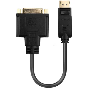 Lindy Μετατροπέας DisplayPort male σε DVI-D female 1τμχ 41004 41004