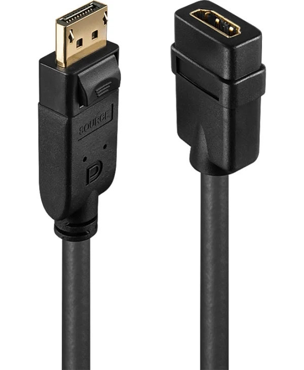 Lindy Μετατροπέας DisplayPort male σε HDMI female (41005) 41005
