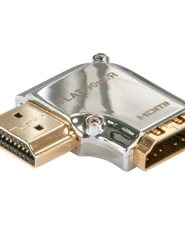 Lindy Μετατροπέας HDMI male σε HDMI male Χρυσό 1τμχ 41507 41507