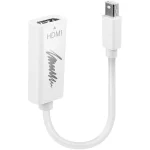Lindy Μετατροπέας mini DisplayPort male σε HDMI female Λευκό 1τμχ 41719 41719