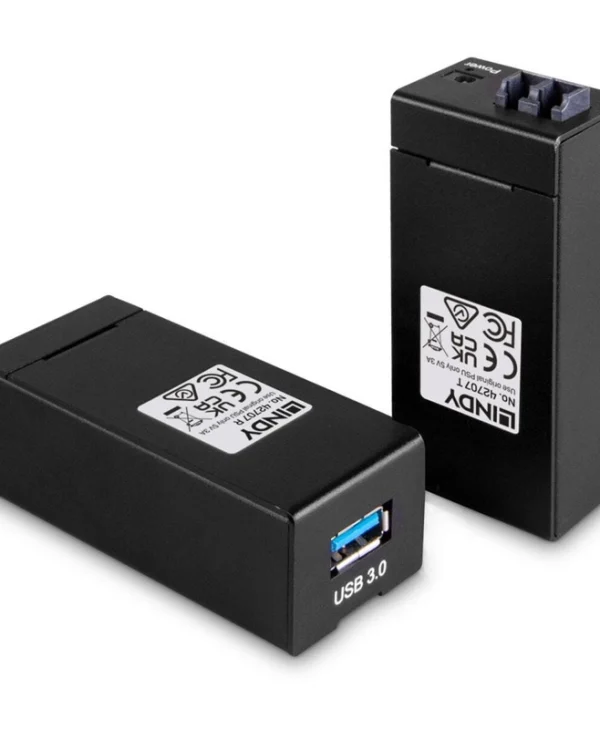 Lindy Τροφοδοσία 200m Fibre Optic USB 3.0 Extender 1τμχ 42707 42707