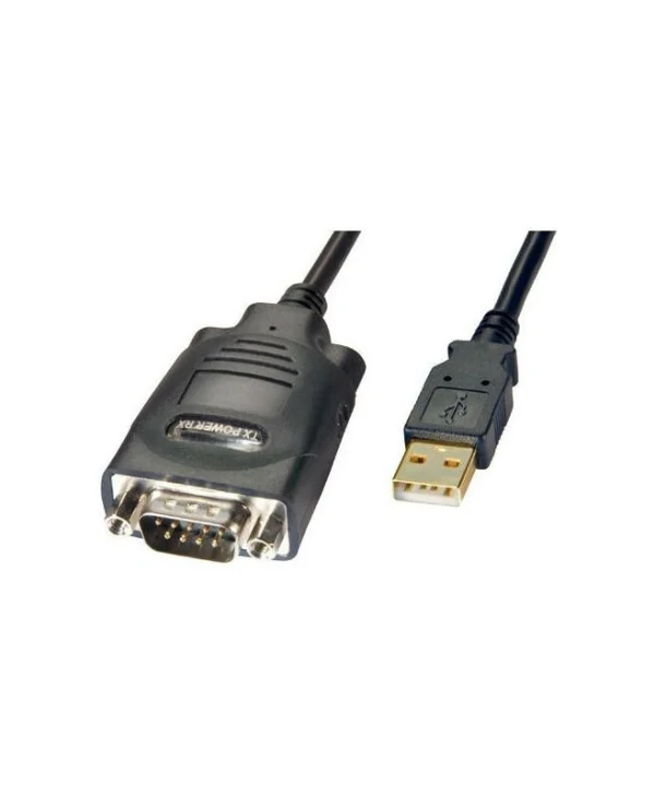 Lindy Καλώδιο RS232 9-pin male σε USB-A 1m (42845) 1τμχ 42845