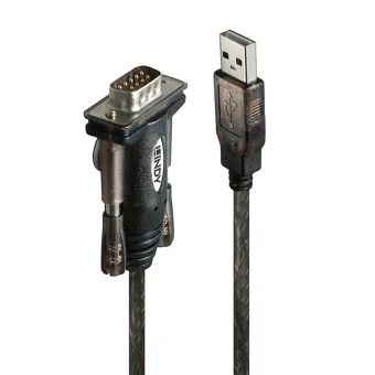 Lindy Καλώδιο USB-A σε RS232 9-pin male 1.5m (42855) 42855