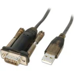 Lindy Καλώδιο USB-A σε RS232 9-pin male 1.5m (42855) 42855 - Image 2