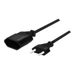 LogiLink Euro - Euro Cable 1m Μαύρο CP122 CP122