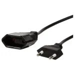 LogiLink Euro - Euro Cable 1m Μαύρο CP122 CP122 - Image 4