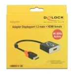 DeLock Μετατροπέας DisplayPort male σε HDMI female 1τμχ 62734 62734 - Image 3