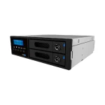 Raidon internal RAID system for 2x 2.5-inch SATA HDD/SSD with RAID 0, 1 Μαύρο (IR2022) IR2022