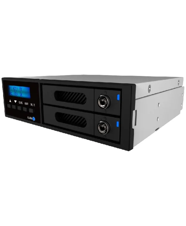 Raidon internal RAID system for 2x 2.5-inch SATA HDD/SSD with RAID 0, 1 Μαύρο (IR2022) IR2022