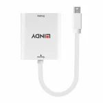 Lindy Μετατροπέας mini DisplayPort male σε HDMI female Λευκό (41069) 41069 - Image 3