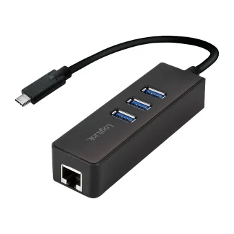 LogiLink UA0283 USB-C Αντάπτορας Δικτύου για Ενσύρματη σύνδεση Gigabit Ethernet UA0283