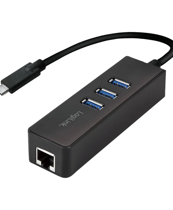 LogiLink UA0283 USB-C Αντάπτορας Δικτύου για Ενσύρματη σύνδεση Gigabit Ethernet UA0283