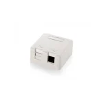 Equip Μονή Εξωτερική Πρίζα Δικτύου RJ45 σε Λευκό Χρώμα 125122 125122