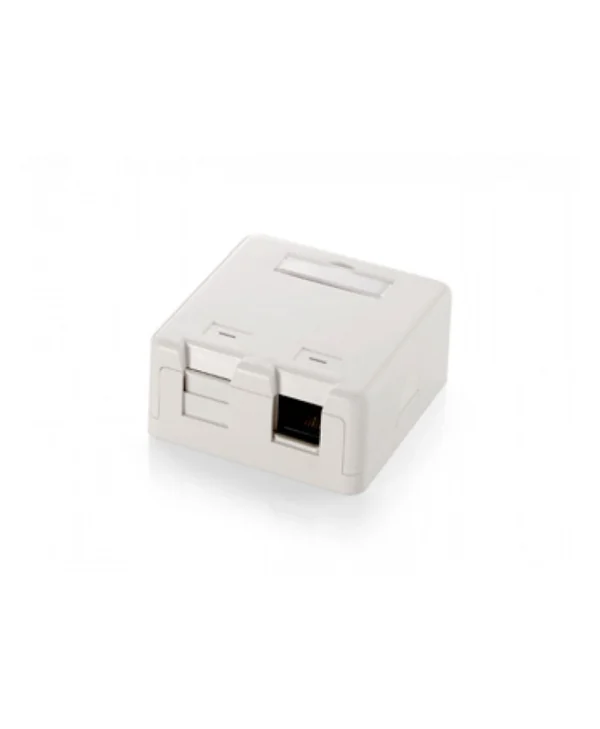 Equip Μονή Εξωτερική Πρίζα Δικτύου RJ45 σε Λευκό Χρώμα 125122 125122