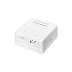 Equip Μονή Εξωτερική Πρίζα Δικτύου RJ45 σε Λευκό Χρώμα 125122 125122 - Image 2
