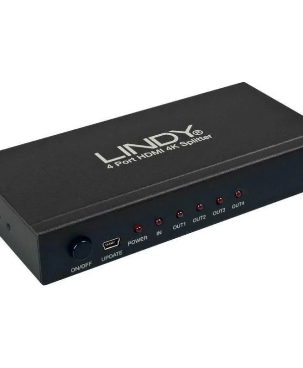 Lindy 38159 UHD 1 είσοδος/4 έξοδοι HDMI Splitter 38159