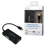LogiLink Μετατροπέας mini DisplayPort male σε DVI-D / HDMI / VGA female 1τμχ CV0110 CV0110 - Image 3