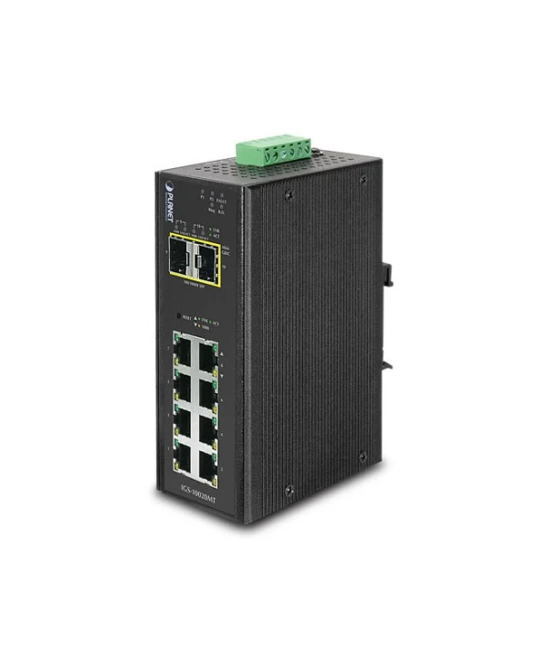 Planet IGS-10020MT v1 Managed L2 Switch με 8 Θύρες Gigabit (1Gbps) Ethernet και 2 SFP Θύρες IGS-10020MT