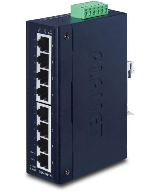 Planet IGS-801M v3 Managed L2 Switch με 8 Θύρες Gigabit (1Gbps) Ethernet και 8 SFP Θύρες IGS-801M