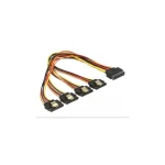 DeLock 15-Pin Sata - 15-Pin Sata Cable 0.3m Πολύχρωμο 60157 60157 - Image 2