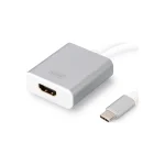Digitus Μετατροπέας USB-C male σε HDMI female Λευκό 1τμχ DA-70836 DA-70836