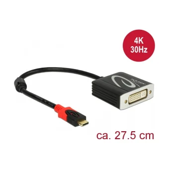DeLock Μετατροπέας USB-C male σε DVI-I female 1τμχ 61213 61213