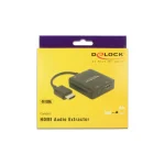 DeLock Μετατροπέας HDMI male σε 3.5mm / HDMI / Toslink female (63276) 63276 - Image 3