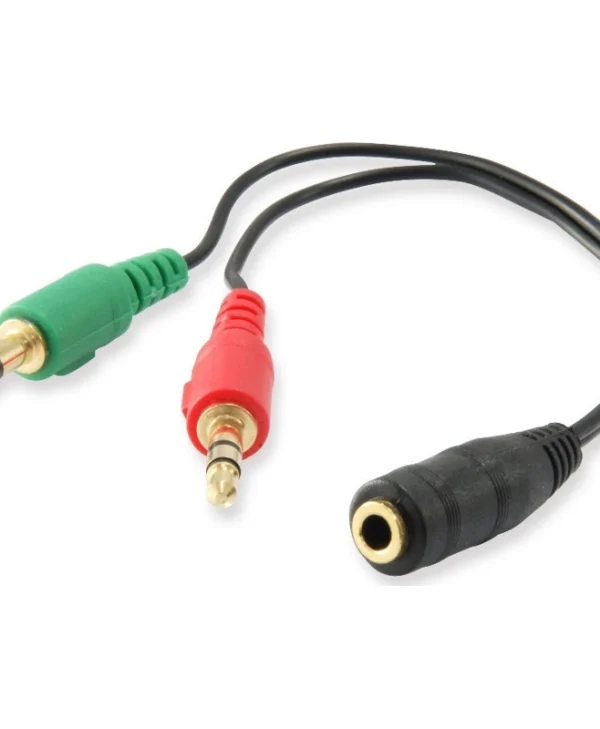 Equip Μετατροπέας 3.5mm female σε 3.5mm male 1τμχ 147942 147942