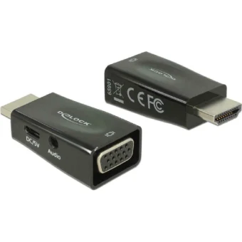 DeLock Μετατροπέας HDMI male σε VGA female 1τμχ 65901 65901