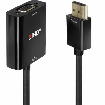 Lindy Μετατροπέας HDMI male σε VGA female 1τμχ 38291 38291