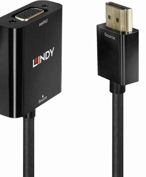 Lindy Μετατροπέας HDMI male σε VGA female 1τμχ 38291 38291