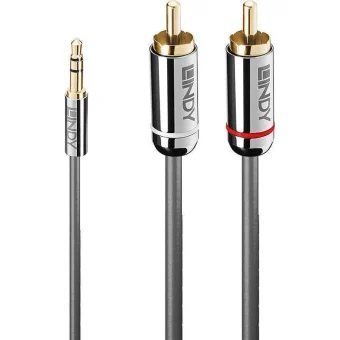 Lindy Μετατροπέας RCA male σε RCA female Ασημί 1τμχ 35335 35335