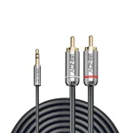 Lindy Μετατροπέας RCA male σε RCA female Ασημί 1τμχ 35335 35335 - Image 3