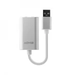 Lindy Μετατροπέας 3.5mm female σε USB-A male Γκρι 1τμχ 42926 42926 - Image 4