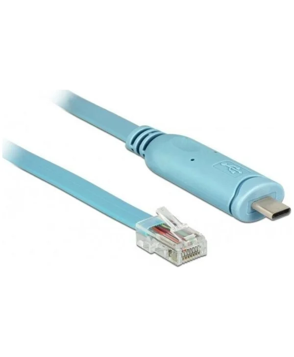 DeLock Μετατροπέας USB-C male σε male Μπλε 1τμχ 63914 63914