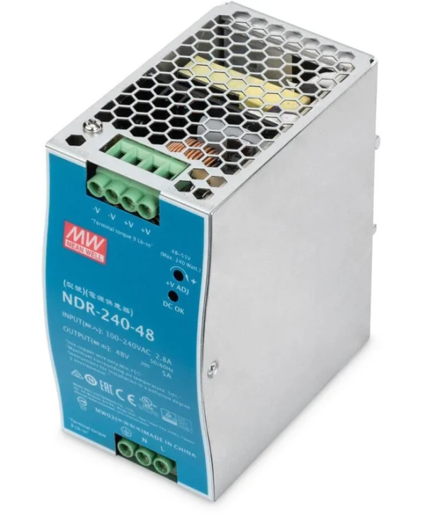Digitus Industrial Power Supply Για Καμπίνα Δικτύου 48V DC 240W DN-PWR24048 1τμχ DN-PWR24048