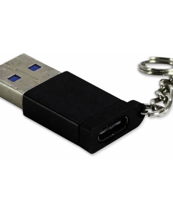 Inter-Tech Μετατροπέας USB-A male σε Coaxial female 1τμχ 88885460 88885460