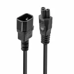 Lindy IEC C5 - IEC C14 Cable 3m Μαύρο 30342 30342 - Image 3