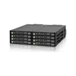 Icy Dock ToughArmor Πλαίσιο Για Σκληρούς Δίσκους Backplane IcyDock 8x6,3cm SATAI-III in 1x5,25" keylocks Μαύρο MB998SK-B MB998SK-B - Image 2