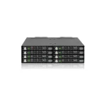 Icy Dock ToughArmor Πλαίσιο Για Σκληρούς Δίσκους Backplane IcyDock 8x6,3cm SATAI-III in 1x5,25" keylocks Μαύρο MB998SK-B MB998SK-B - Image 3