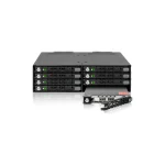 Icy Dock ToughArmor Πλαίσιο Για Σκληρούς Δίσκους Backplane IcyDock 8x6,3cm SATAI-III in 1x5,25" keylocks Μαύρο MB998SK-B MB998SK-B - Image 7
