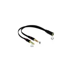 DeLock Μετατροπέας 3.5mm 2x male σε 3.5mm female 1τμχ 65967 65967 - Image 2