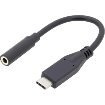 Digitus Μετατροπέας USB-C male σε 3.5mm female 1τμχ AK-300321-002-S AK-300321-002-S