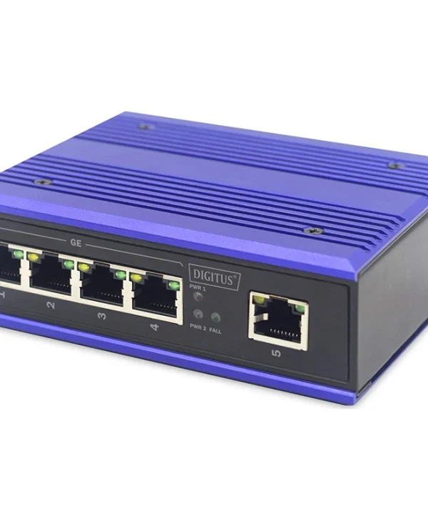 Digitus DN-651120 Unmanaged L2 PoE+ Switch με 4 Θύρες Gigabit (1Gbps) Ethernet DN-651120