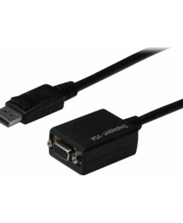 Digitus Μετατροπέας DisplayPort male σε VGA female 1τμχ AK-340410-001-S AK-340410-001-S