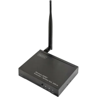 Digitus Receiver Unit for Wireless Extender Set 100m HDMI Splitter DS-55315 DS-55315